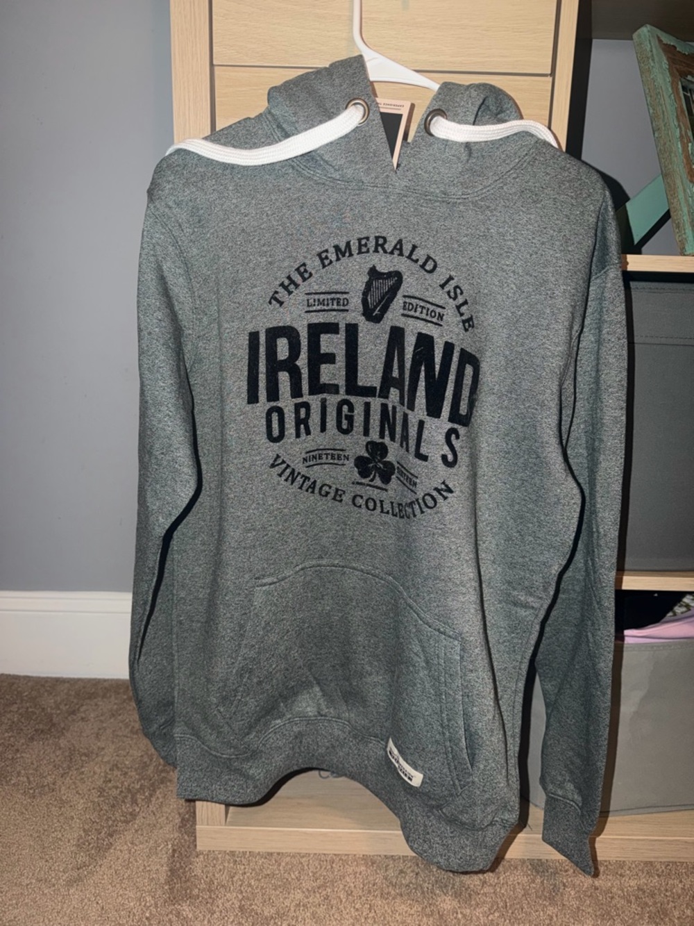 Ireland Originals Grey Graphic Hoodie